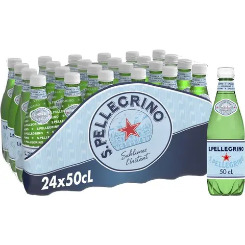 SAN PELLEGRINO Eau pétillante pack de 24x50cl