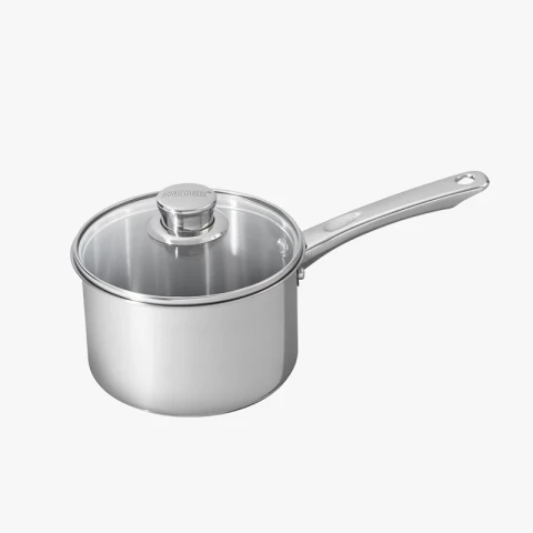 Stielkasserolle Edelstahl 16cm