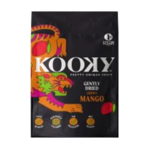 Kooky - Gently Dried Mango Family Sharing Bag - 380g