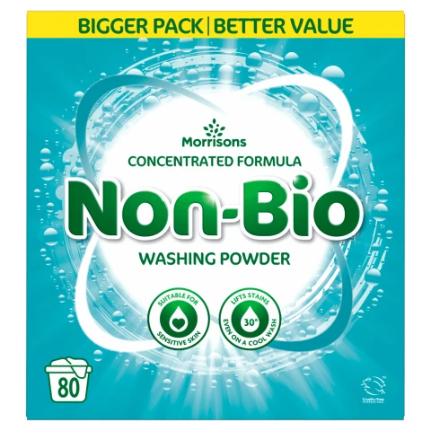 Morrisons Non-Bio Washing Powder 4kg