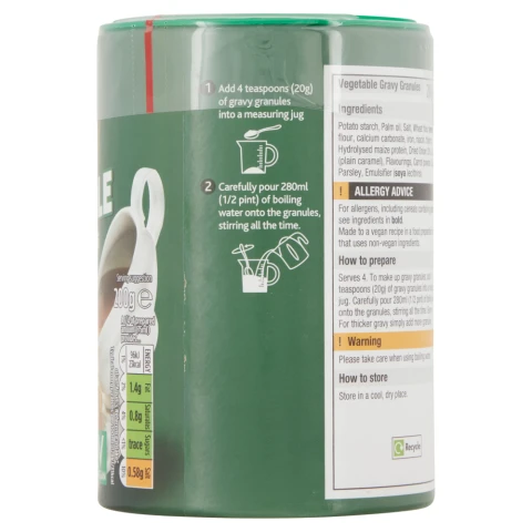 Morrisons Vegetable Gravy Granules 200g