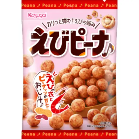 Kasugai Shrimp Flavored Japanese Style Peanuts 89g