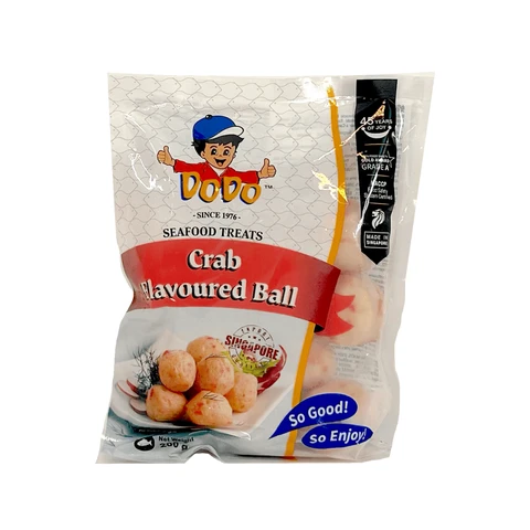 Dodo Bälle mit Dodo-Krabbengeschmack 200g