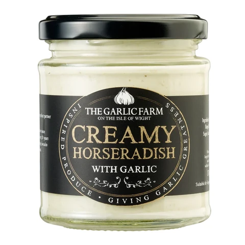 The Garlic Farm Garlic & Creamed Horseradish 175g