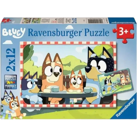 Ravensburger - Bluey 2x12p  (12004111)