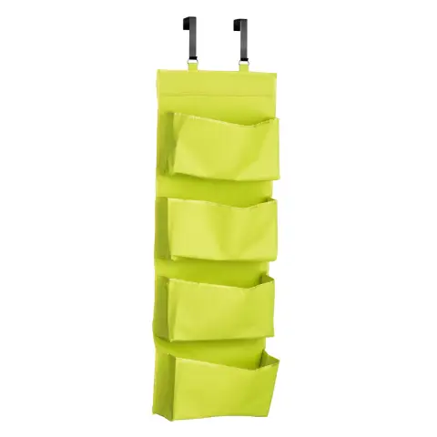Over Door Lime Green Hanging Organiser