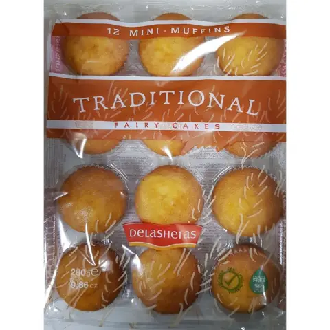 Delasheras 12pk Traditional Fairy Cakes