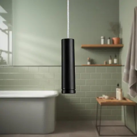 Croydex Noir Light Pull - Black