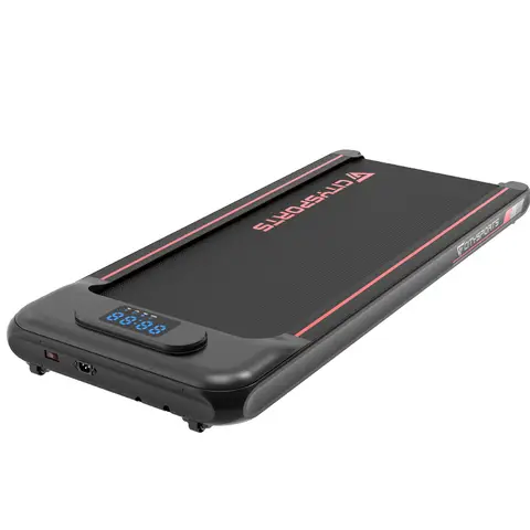 CITYSPORTS PRO Walking Pad 1–6 km/h Black Red with APP & Remote
