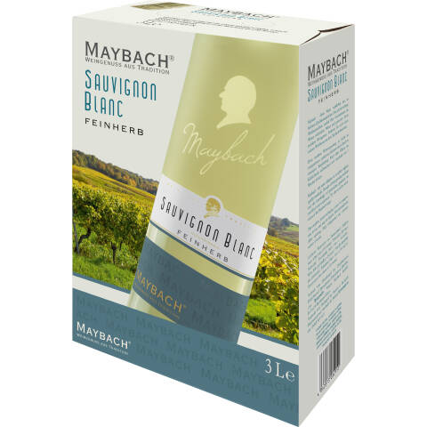 MAYBACH Sauvignon Blanc Halbtrockener Weißwein, 3L