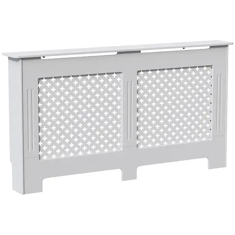 Vida Designs Radiator Cover Oxford White Large