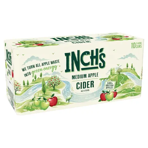 Inch's Medium Apple Cider 10 X 440ml