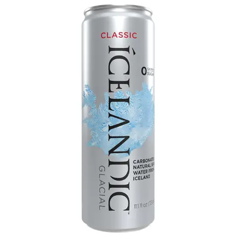 Icelandic Glacial Classic Sparkling Mineral Water - Can 330ml