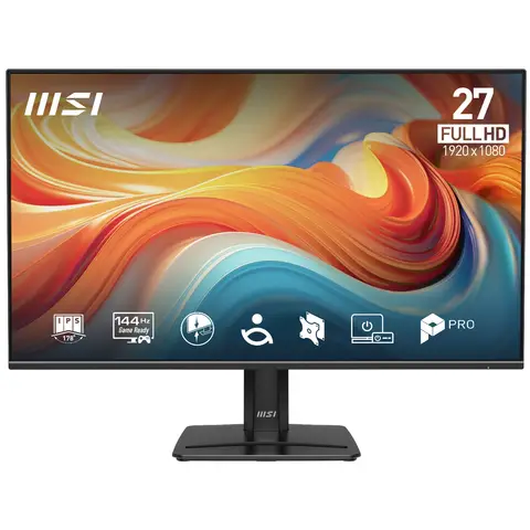 PRO MP271 E14A 27" 1920x1080 (FHD) 144Hz IPS HDR Ready Adaptive-Sync Monitor - Black