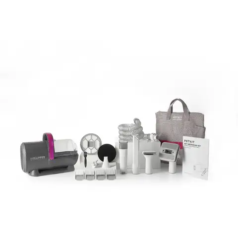 PETKIT Airclipper Tondeuse de toilettage pour animaux avec aspirateur