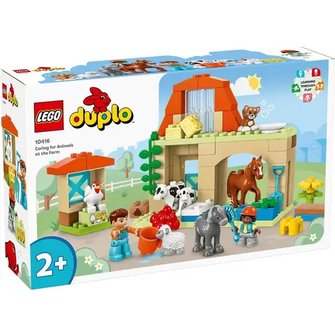 LEGO DUPLO Stad zorgzame dieren bouwset - 10416, 74 stuks