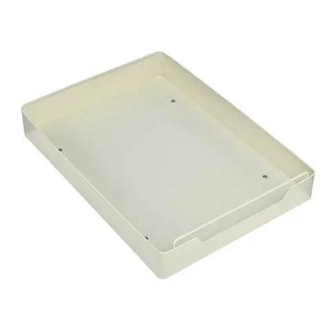 Vivreal Pull-out Storage Rack with Sliding Rail – Carbon Steel Kitchen Cabinet Organizer, Easy Installation, White, S4030W