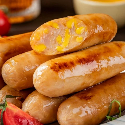 Saucisse Grillée Taïwanaise LA WEI JU Saveur Riz Gluant 500g