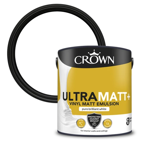 CROWN Ultramatt Plus Pure Brilliant White 2.5l