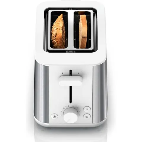 Braun PurShine, Broodrooster 2 Sneetjes Cool Touch, HT1510WH, Wit