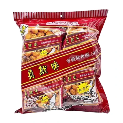 Shi Xing Long Sesame Cuttlefish Puffs-Bonus Pack 116g