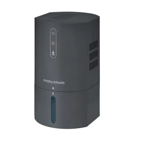 Morphy Richards PureFresh 0.9L Dehumidifier – Grey, Compact & Energy Efficient, 822001
