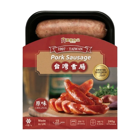 Han Dian Taiwanese Sausage - Original 240g