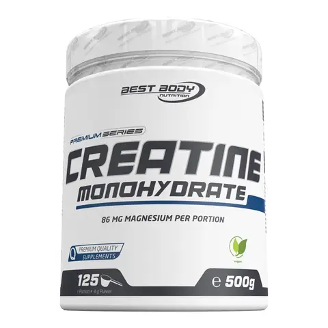Best Body Nutrition Pure Creatine Monohydrate Kreatin-Pulver 500g 