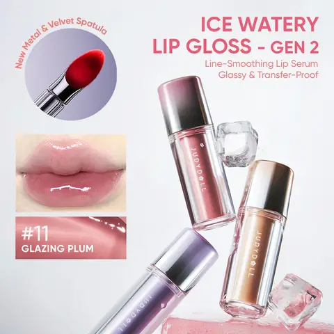 JUDYDOLL DUAL FLASH WATERY LIP GLOSS 11