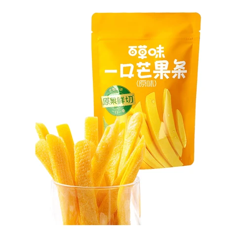 Be&Cheery Bâtonnets de Mangue à Une Bouchée (Saveur Originale) 80g