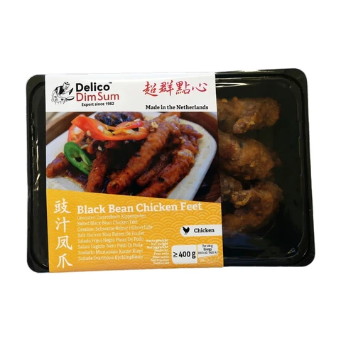 Delico Dim Sum Fermented Black Bean Chicken Feet 400g