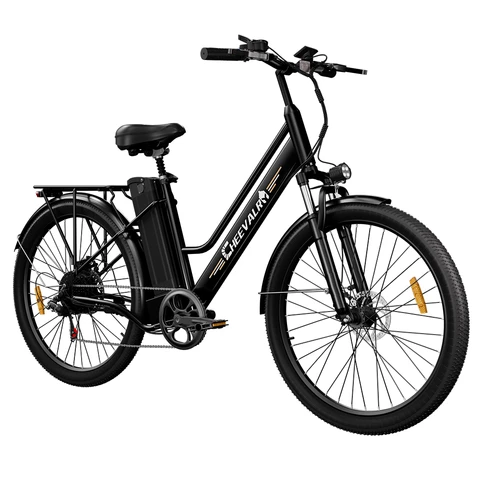 Cheevalry C26 pro E-bike Electric Bike for Adults, 250W Motor City ebike, 26 Inch, 36V 20Ah Battery, Electric Bike for Men an
