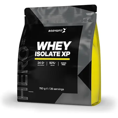 Body&Fit Whey Isolate XP Natural (Unflavored) 750 grams (26 shakes)