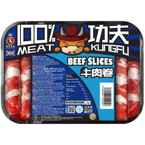 KUNGFU Beef Slice 800g