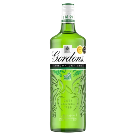 Gordons Dry Gin 70cl Abv 37.5%