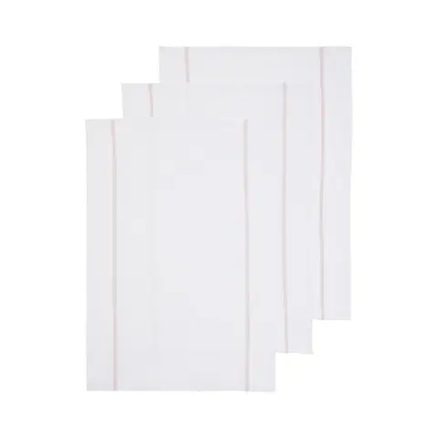 Maison by Premier Tea Towels Doro Waffle White/Cream 3pcs
