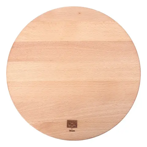 School of Wok Beech Round Chopping Block/Board