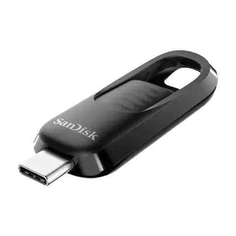 SanDisk Ultra Slider USB-Flash-Laufwerk Typ-C USB 3.2 G1 versenkbar 32 GB