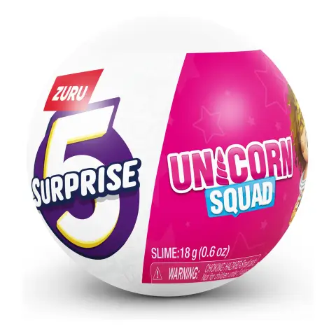 5 Surprise Unicorn Squad Series 7 Collectable Capsules