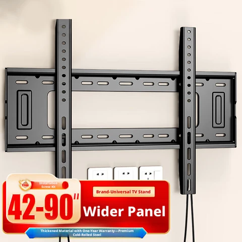CNTSLNB+ TV Wall Mount + TV Fixed Bracket - 50-90 inch