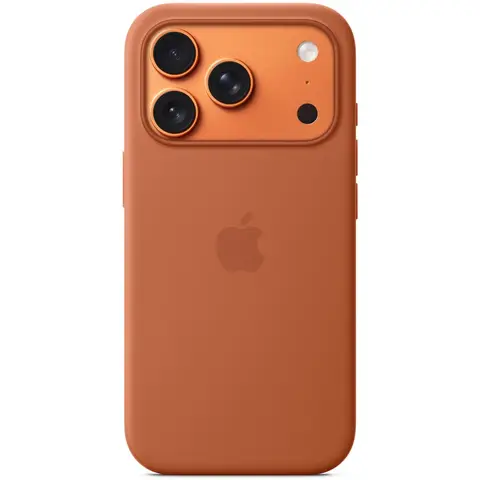 iPhone 17 Pro Silicone Case - Terra Cotta