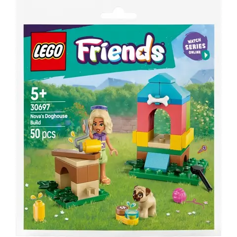 Lego 30697 Bags Friends Nova Doghouse Build