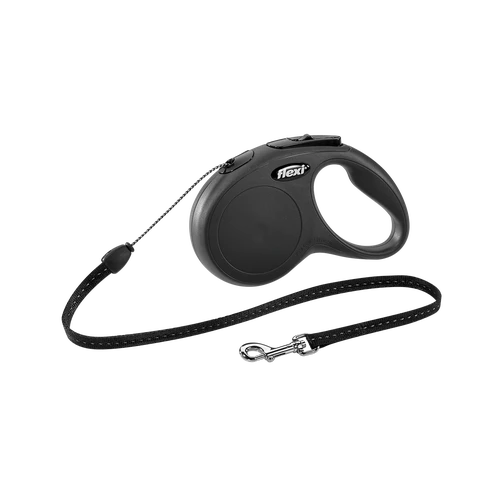 Flexi Classic Cord Black S 5Meters