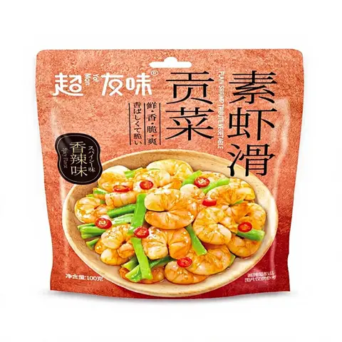 Chaoyouwei Crevettes nature Tribute Saveur épicée aux légumes 100 g