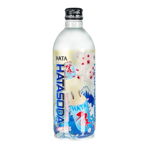 HATA Ramune Limonade Japonaise Pêche HATA JP 500ml