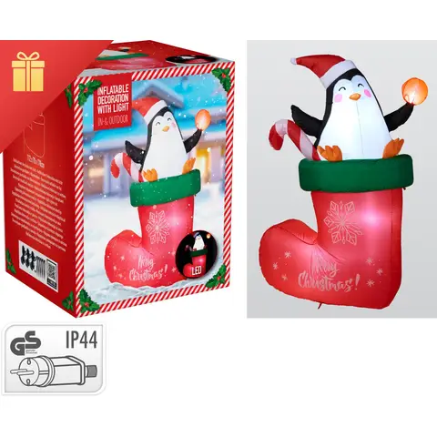 Koopman Pinguïn Opblaasbaar 178cm