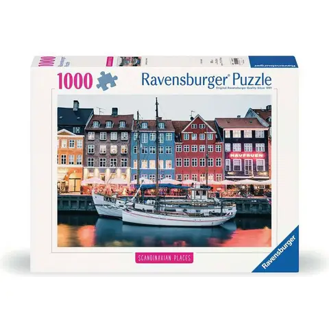 Ravensburger - Puzzle Scandinavian Copenhagen Denmark 1000p (12000111) /Puzzles