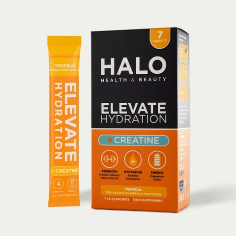 HALO Elevate Hydration Creatine Sachets Tropical Flavour - 7 Sachets