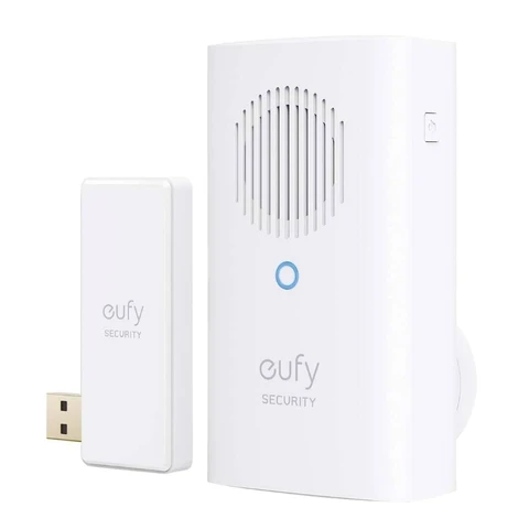 eufy Video-Türklingel-Klingelton, Add-on-Klingelton für S220/S330, erfordert eufy HomeBase 2 oder HomeBase 3, gleichzeitiger Klingelton, einstellbarer Lautstärke