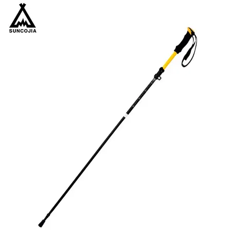 SUCOJIA Trekking Poles – Lightweight 7075 Aluminum Hiking Poles for Women, Men & Seniors – Collapsible Walking Sticks for Travel, Trails & Balance